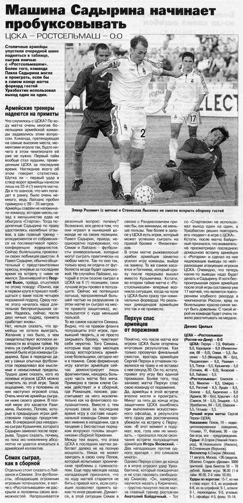 2001-08-11.CSKA-Rostselmash.2